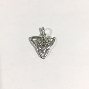 Sterling Silver Celtic Symbol Pendant Charm